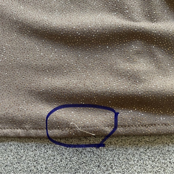 R&M Richard's Shimmer Champagne Gown
NWT Size 14 - Picture 14 of 15